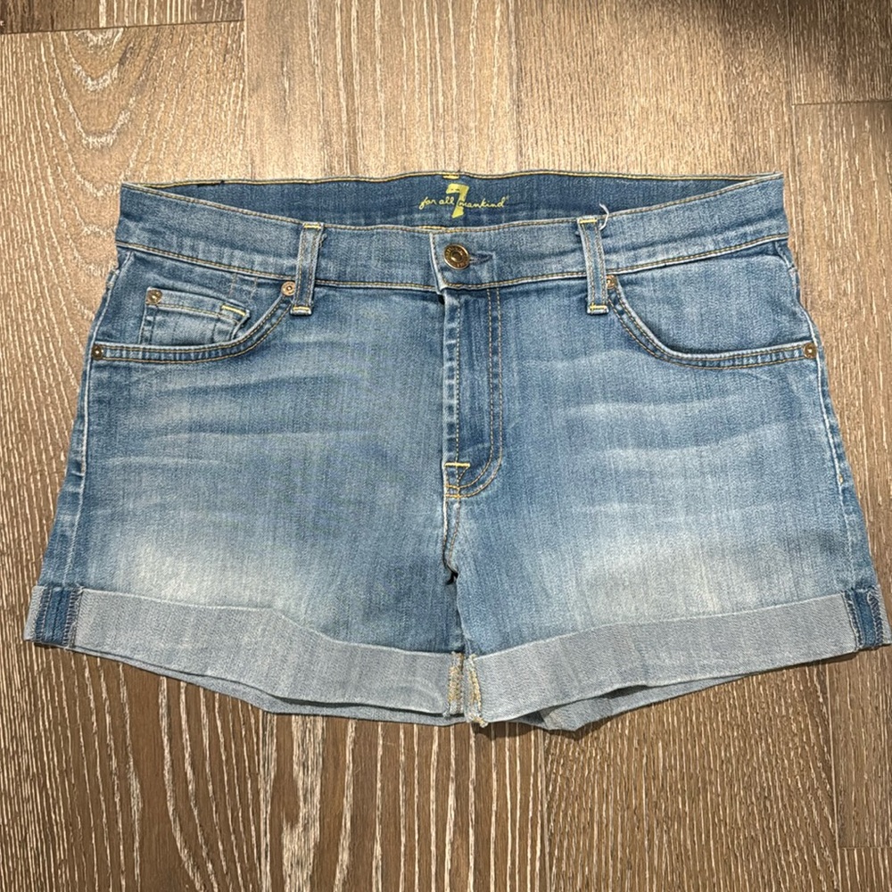 7 for all mankind Jean shorts